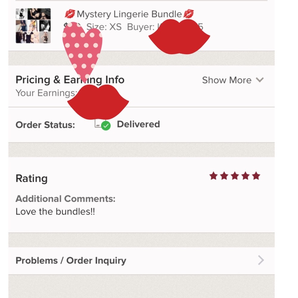 💋5 ⭐️ Rated! Mystery Lingerie Bundle💋 - Picture 6 of 7